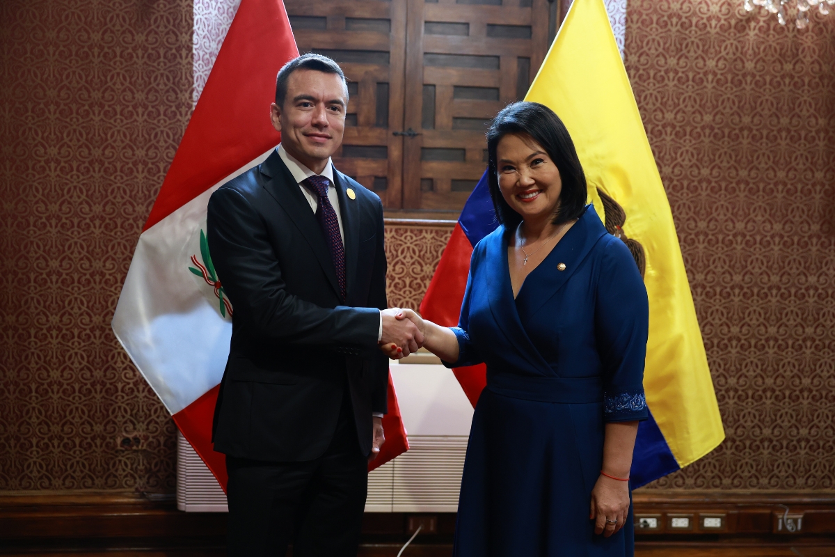 Daniel Noboa viajará a Perú para un encuentro presidencial y gabinete binacional