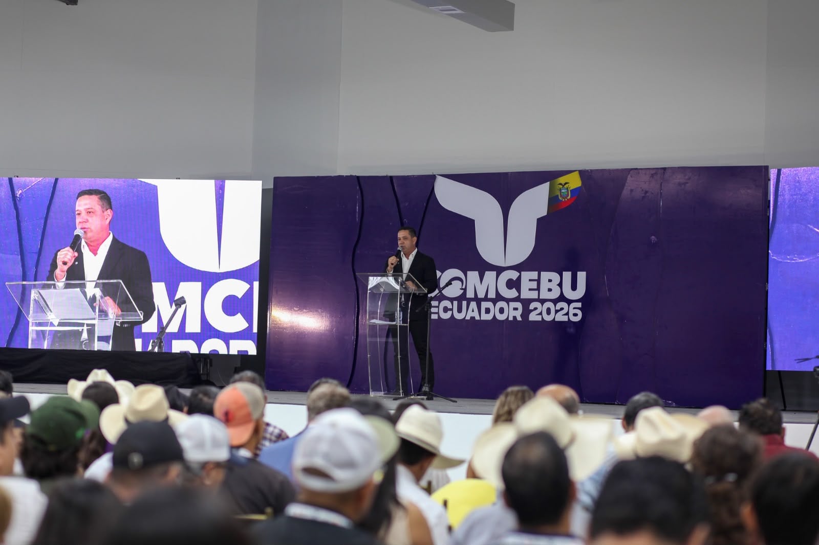 Chone inaugura el Congreso Mundial de Criadores de Cebú con más de 800 participantes